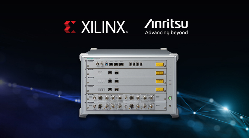 Anritsu 利用 Xilinx 器件在其 MT8000A 无线电通信测试站中提供多频段、高速 ADC/DAC 功能。