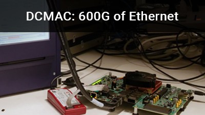Versal Premium DCMAC：使用 100GE、200GE 或 400GE 演示 600G 集成以太网